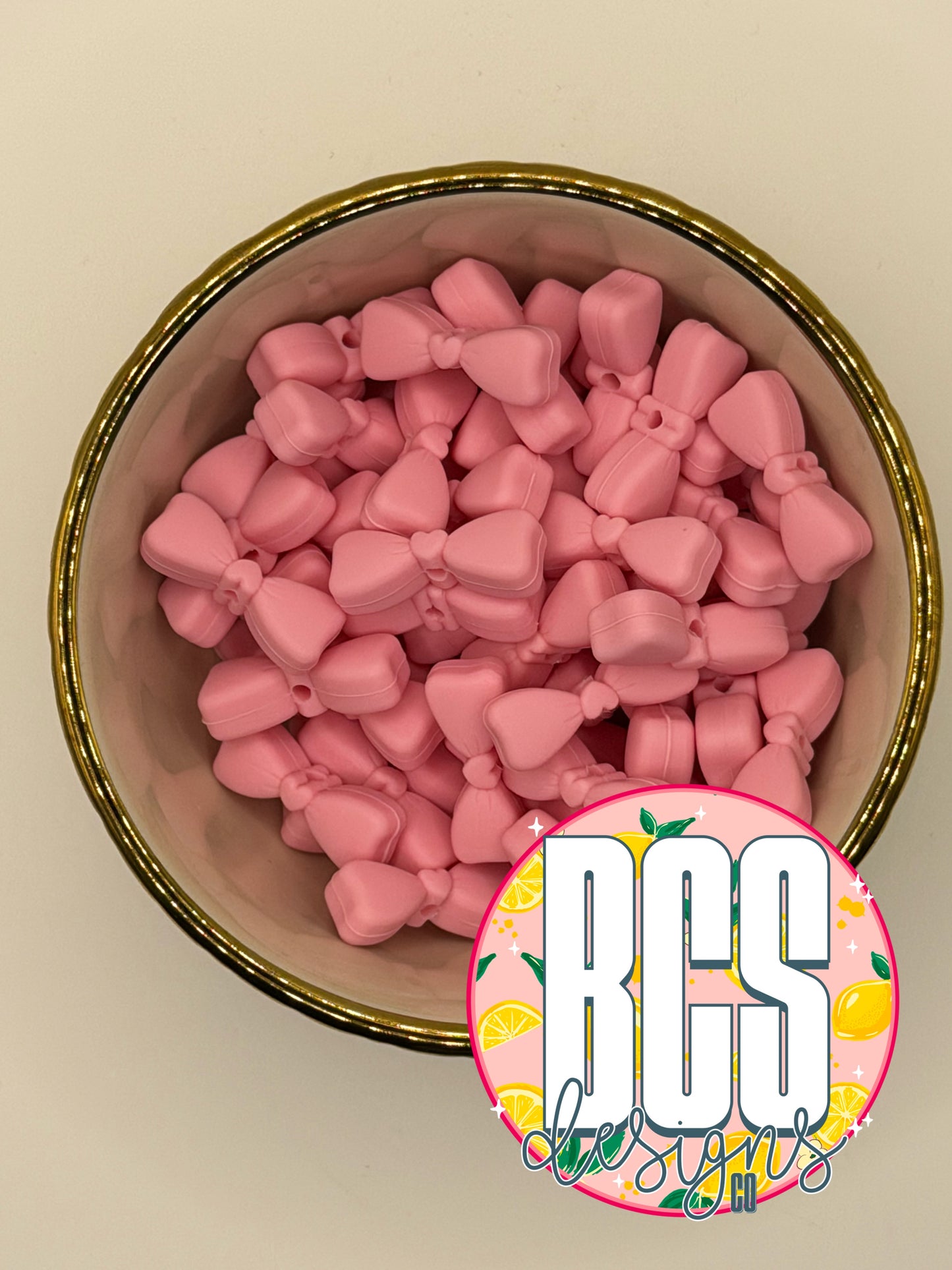 Elle Woods Cutie Bow Focal Bead BCS EXCLUSIVE