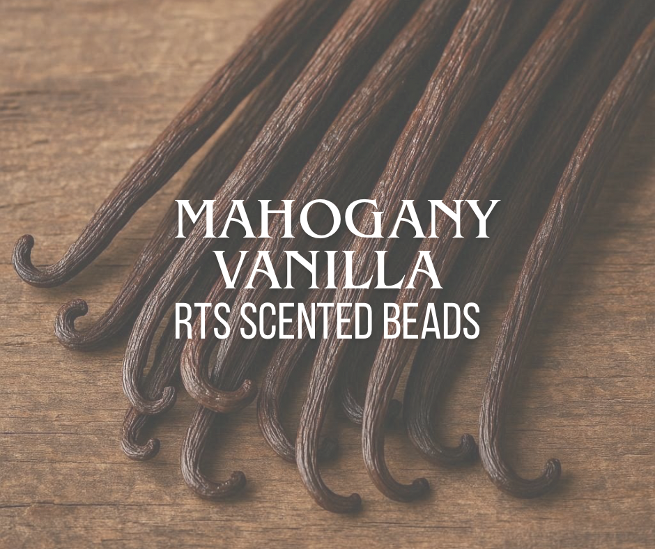 RTS Mahogany Vanilla Scented Beads