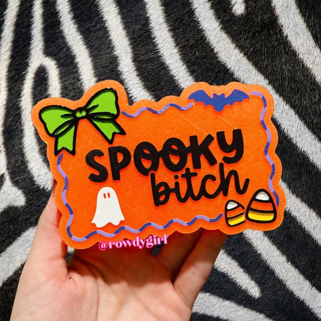 Spooky B Freshie Mold - 9