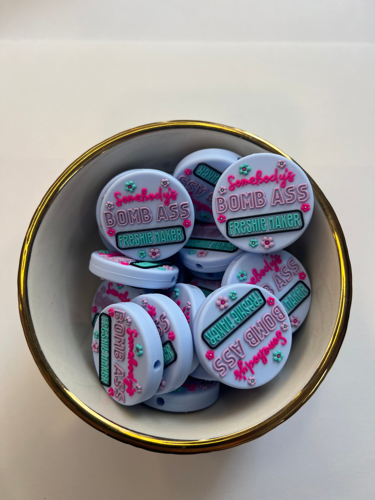 Somebody’s Bomb A** Freshie Maker Focal Bead BCS EXCLUSIVE