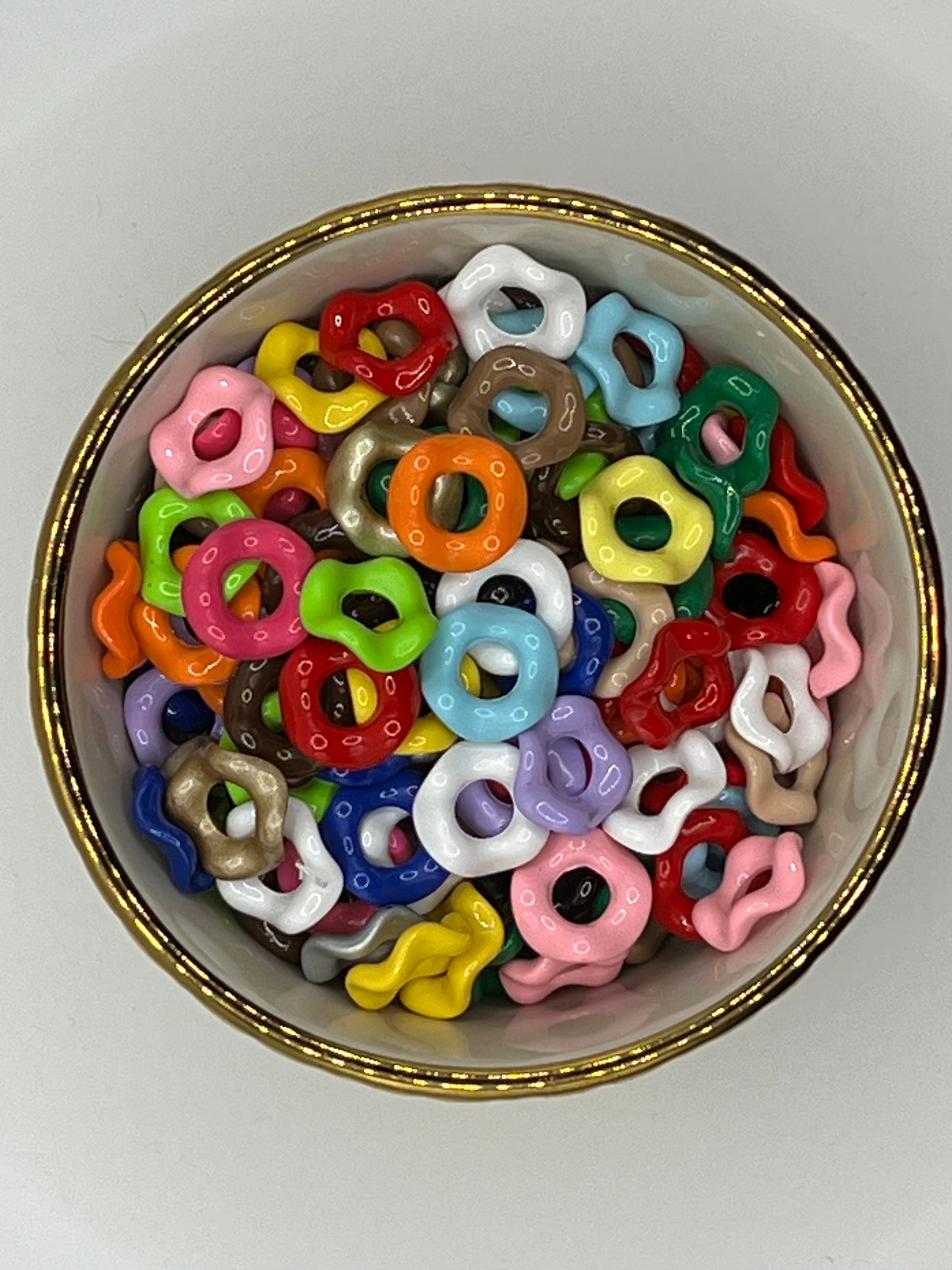 Colorful 15mm Wavy Spacers MIX (10 Pack)