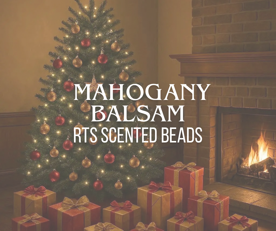 RTS Mahogany Balsam Scented Beads