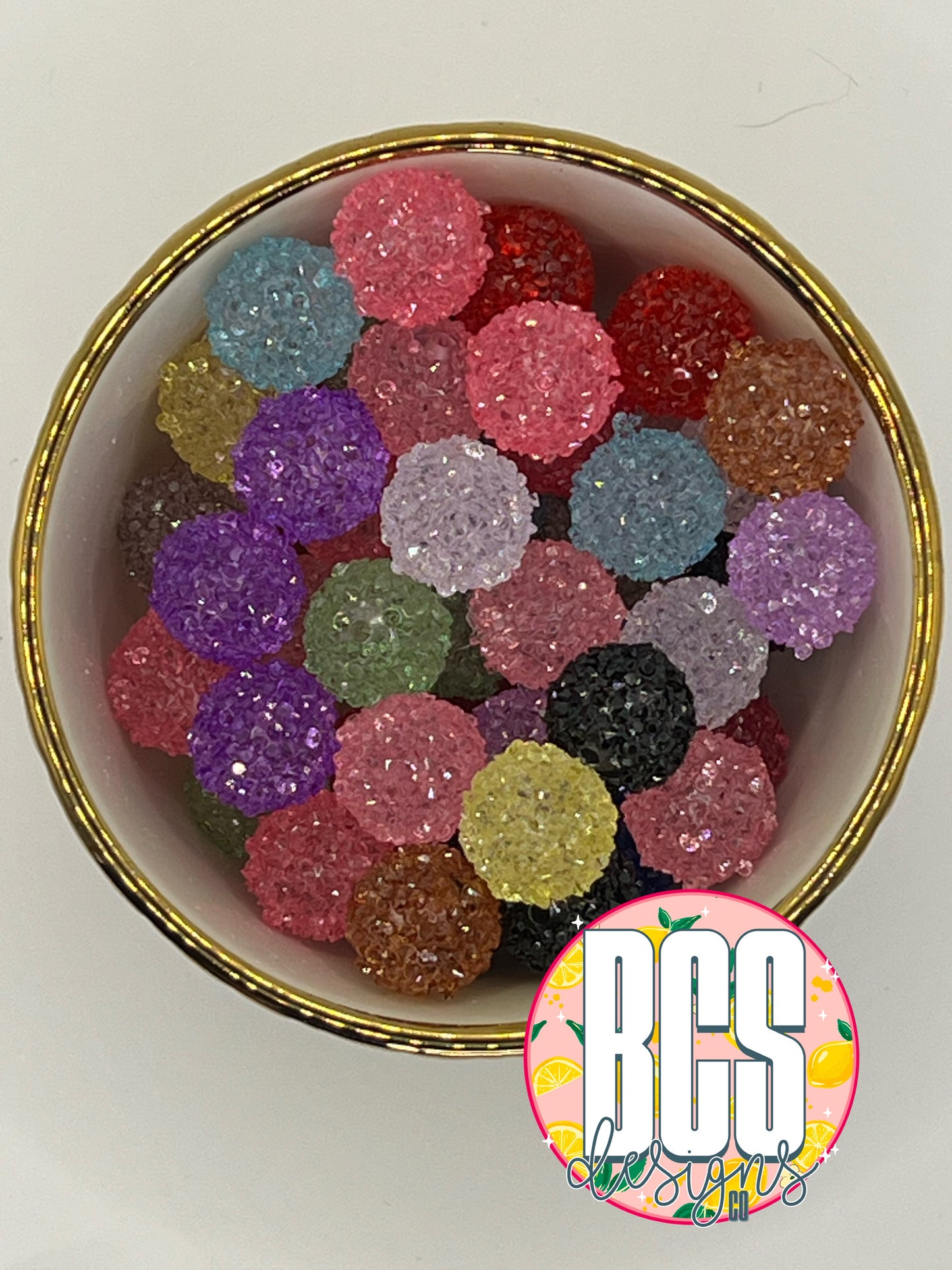 Transparent Sugar Beads 16mm (10 pack)