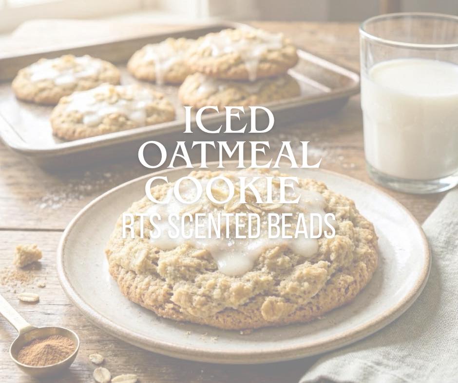 RTS Iced Oatmeal Cookie Scented Beads