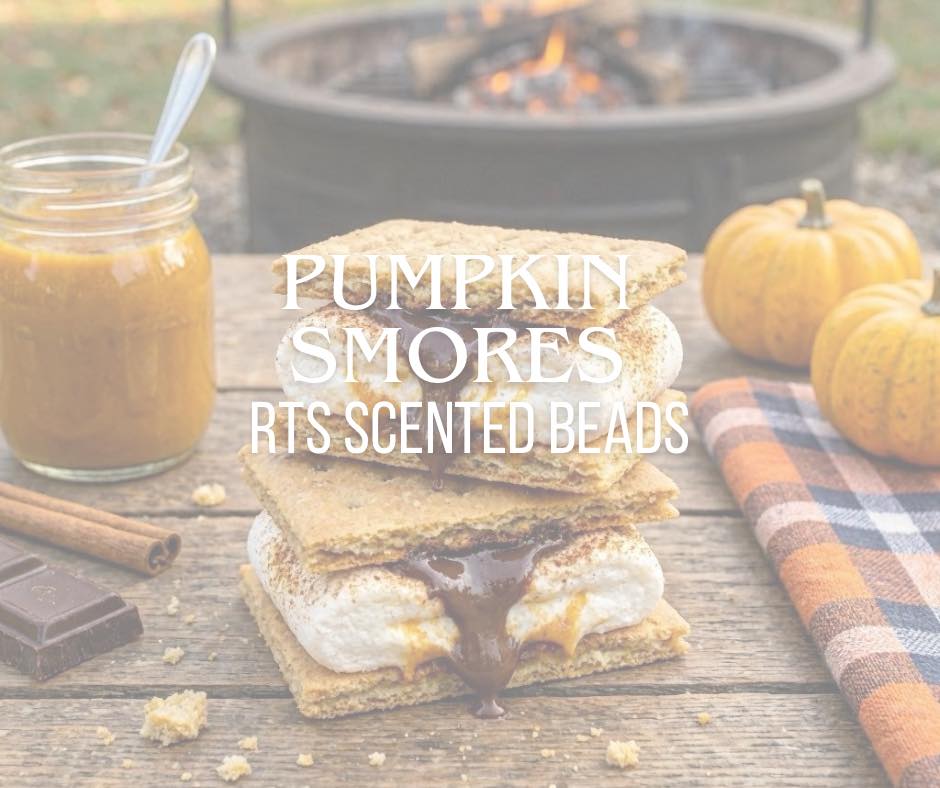 RTS Pumpkin Smores Scented Beads