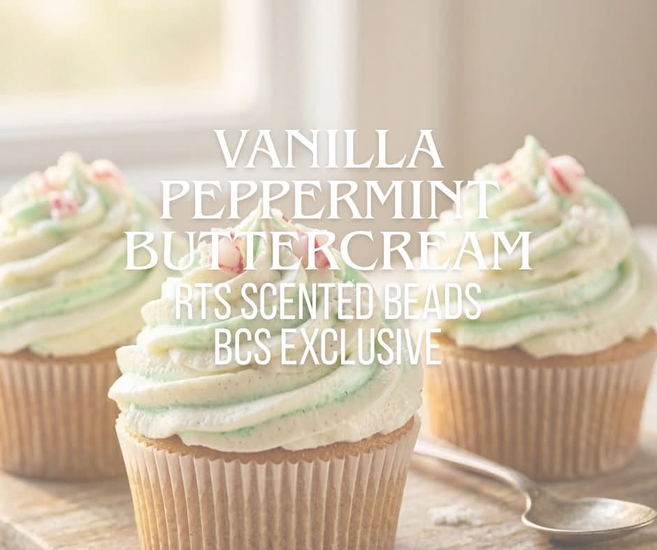 RTS Vanilla Peppermint Buttercream Scented Beads