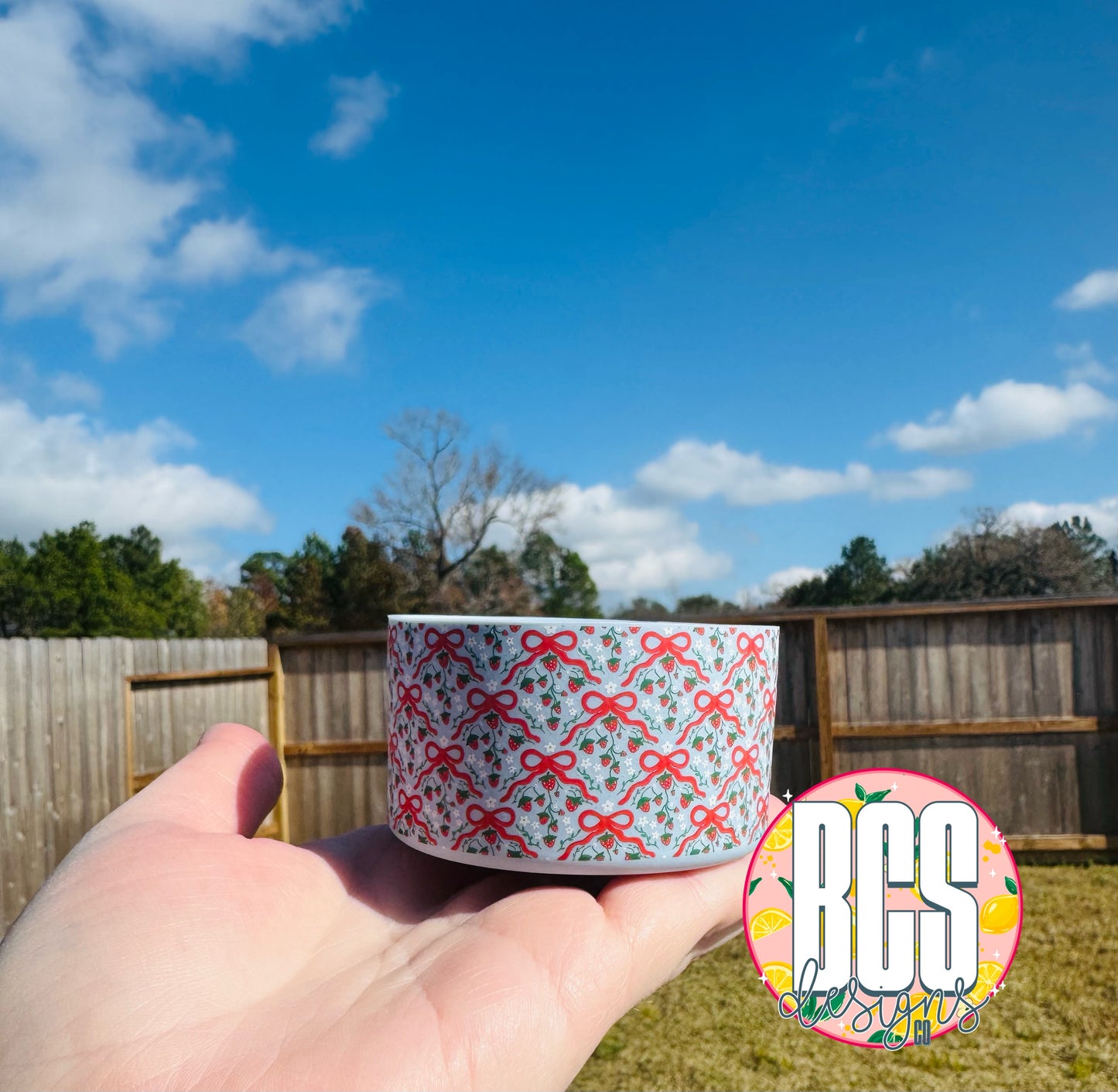 Strawberry Coquette Cup Boot BCS EXCLUSIVE (Collab)