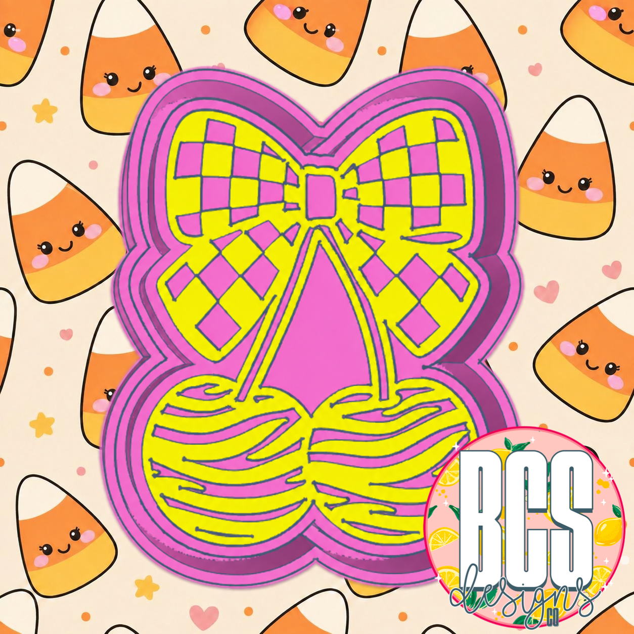 Zebra Cherries Freshie Mold
