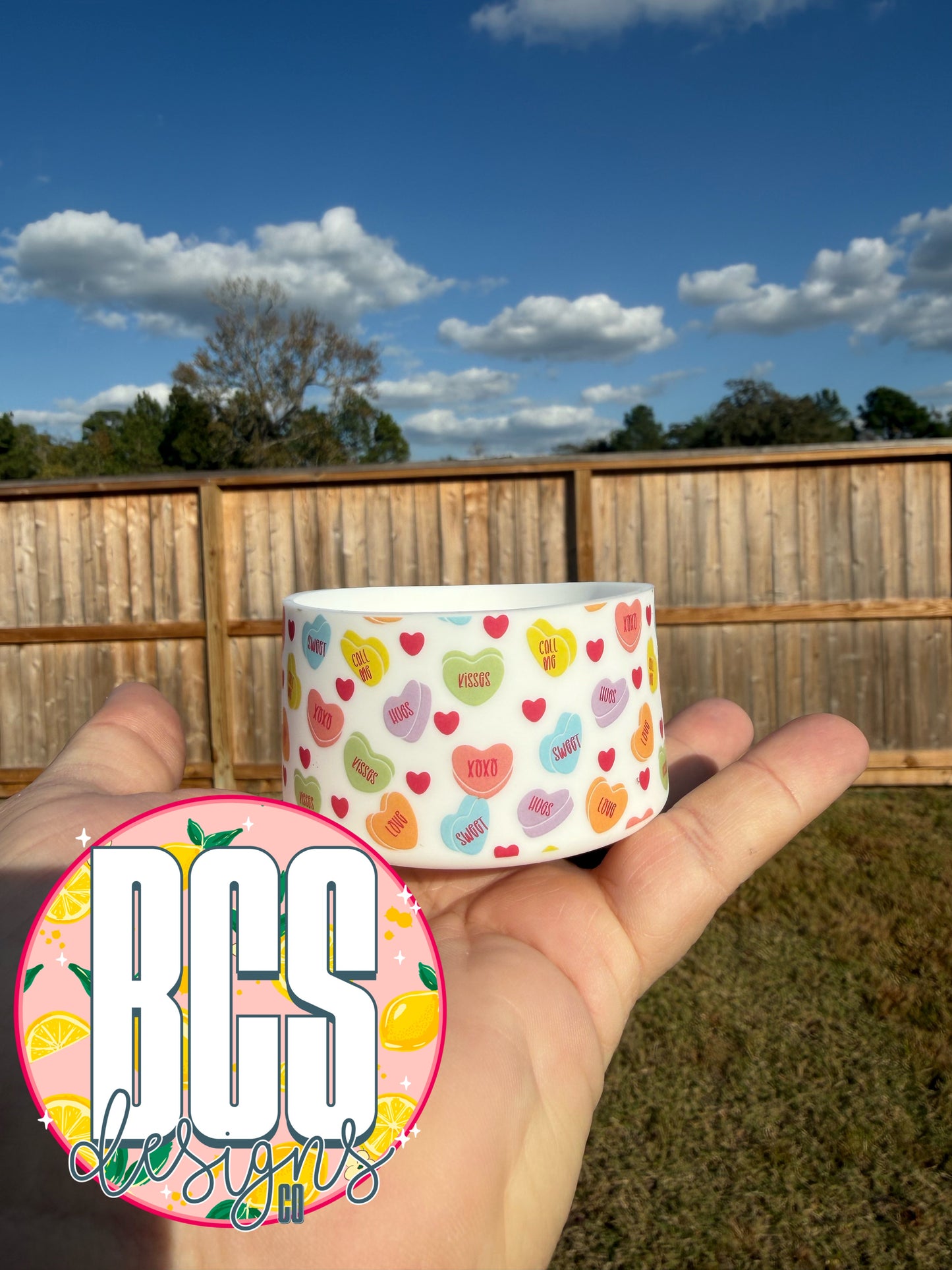 Conversation Hearts Cup Boot BCS EXCLUSIVE (Collab)