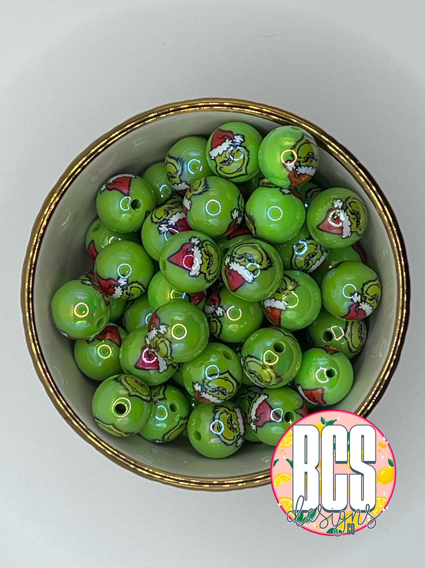 Mean One AB 16mm Acrylic Bead (Sold Individually)