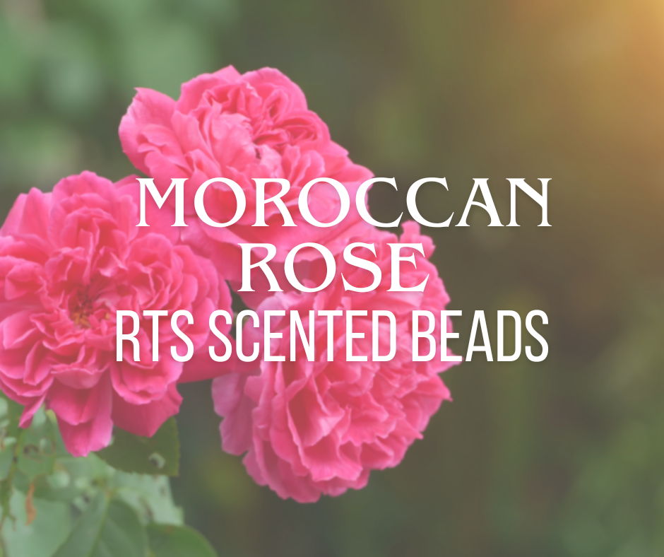 RTS Moroccan Rose Pre scented Freshie Beads