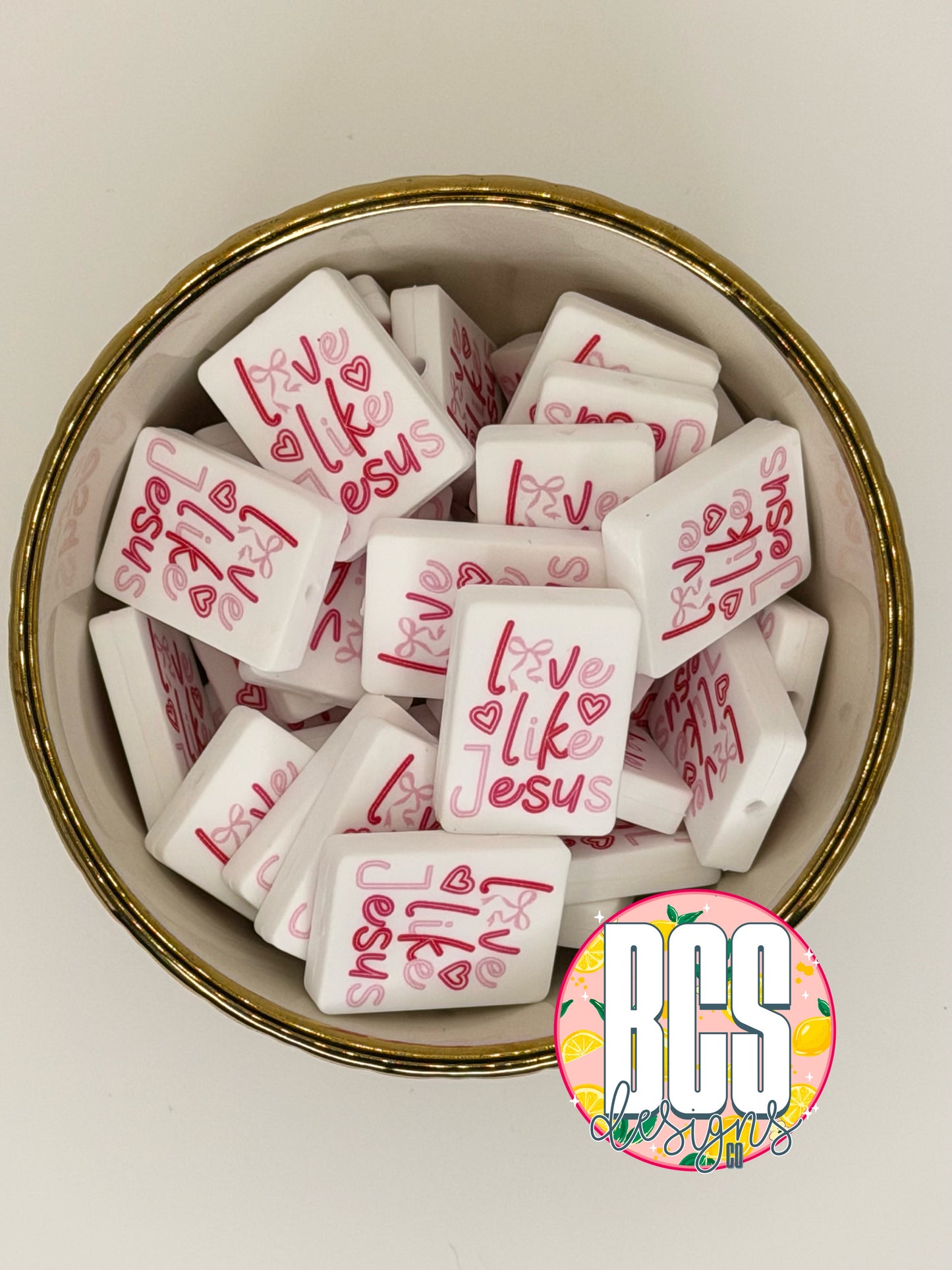 Love Like Jesus Focal Bead BCS EXCLUSIVE