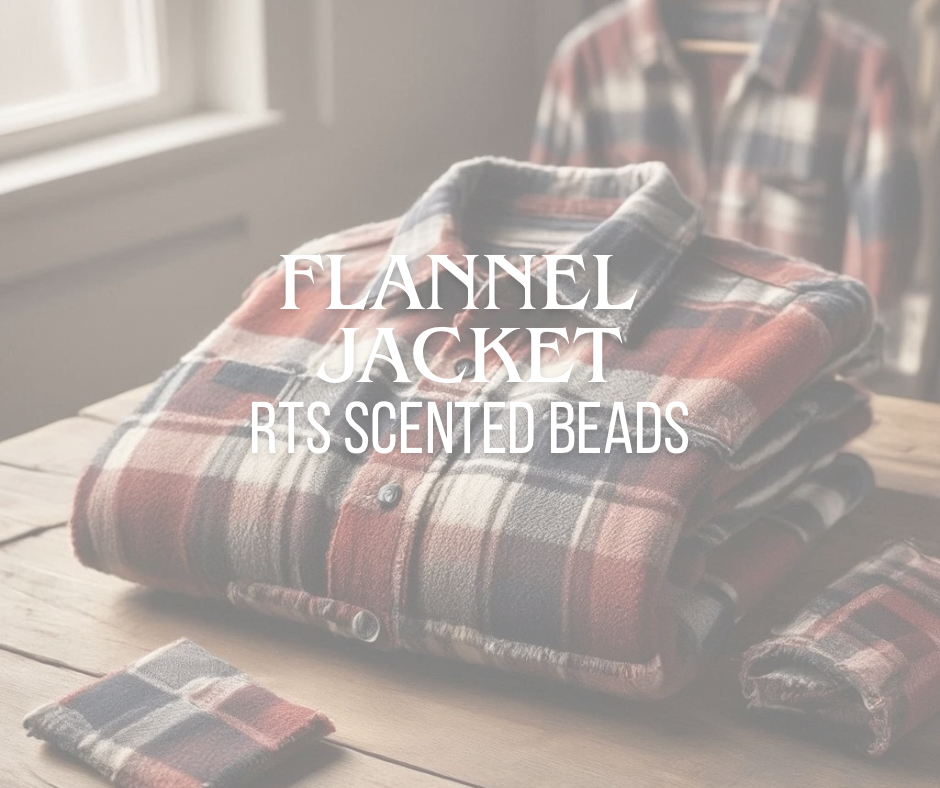 RTS Flannel Jacket Scented Beads