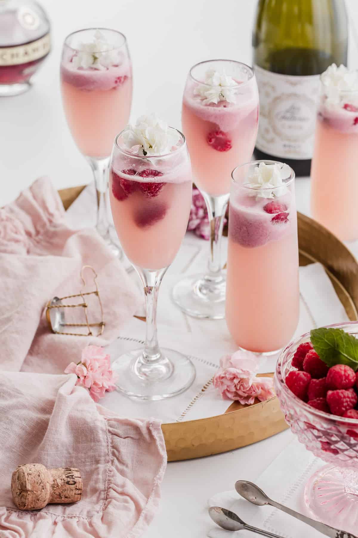 RTS Pink Champagne Scented Beads