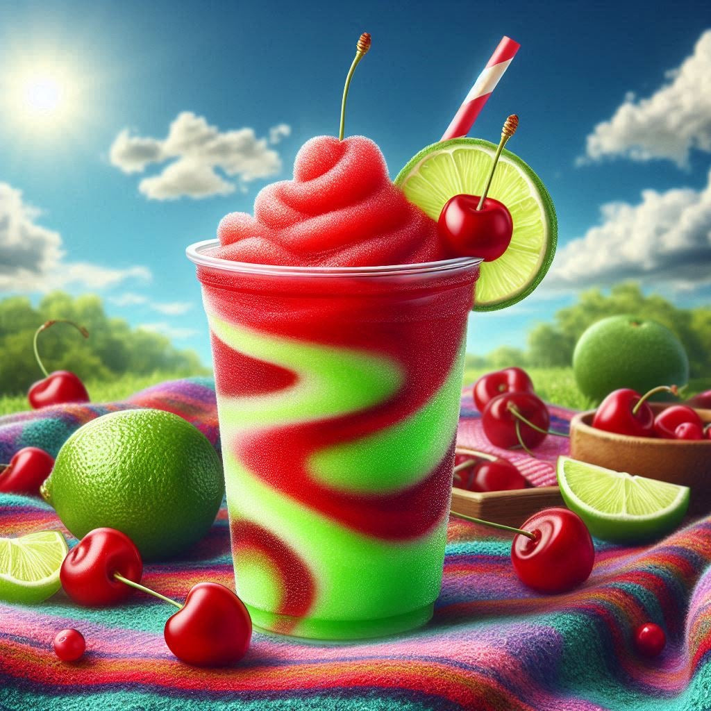 RTS Cherry Limeade Slushie Scented Beads