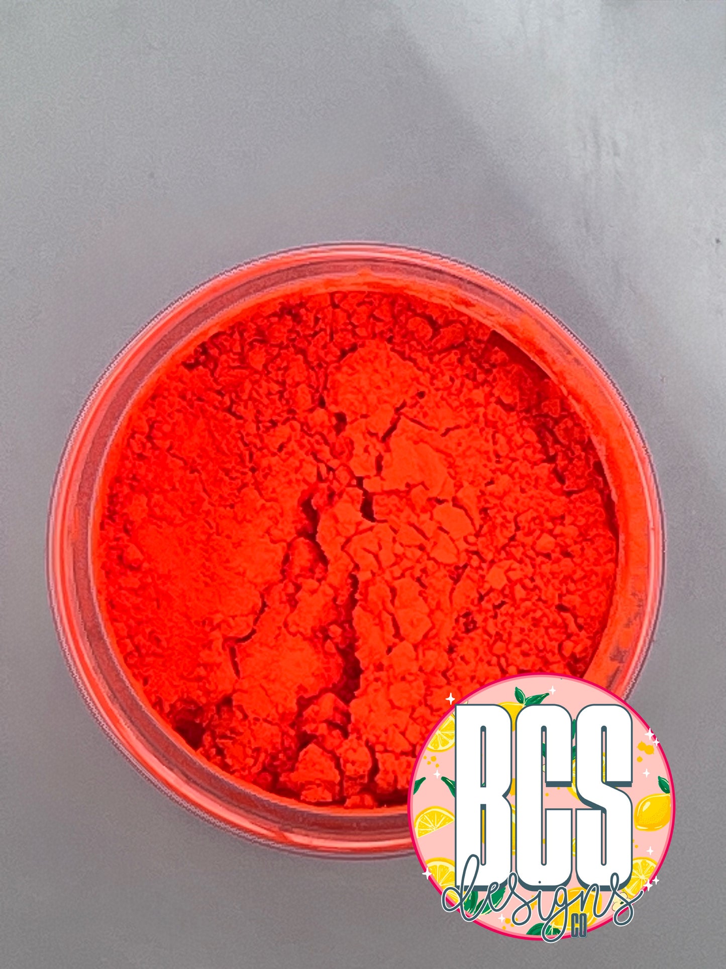 Neon Orange Mica Powder