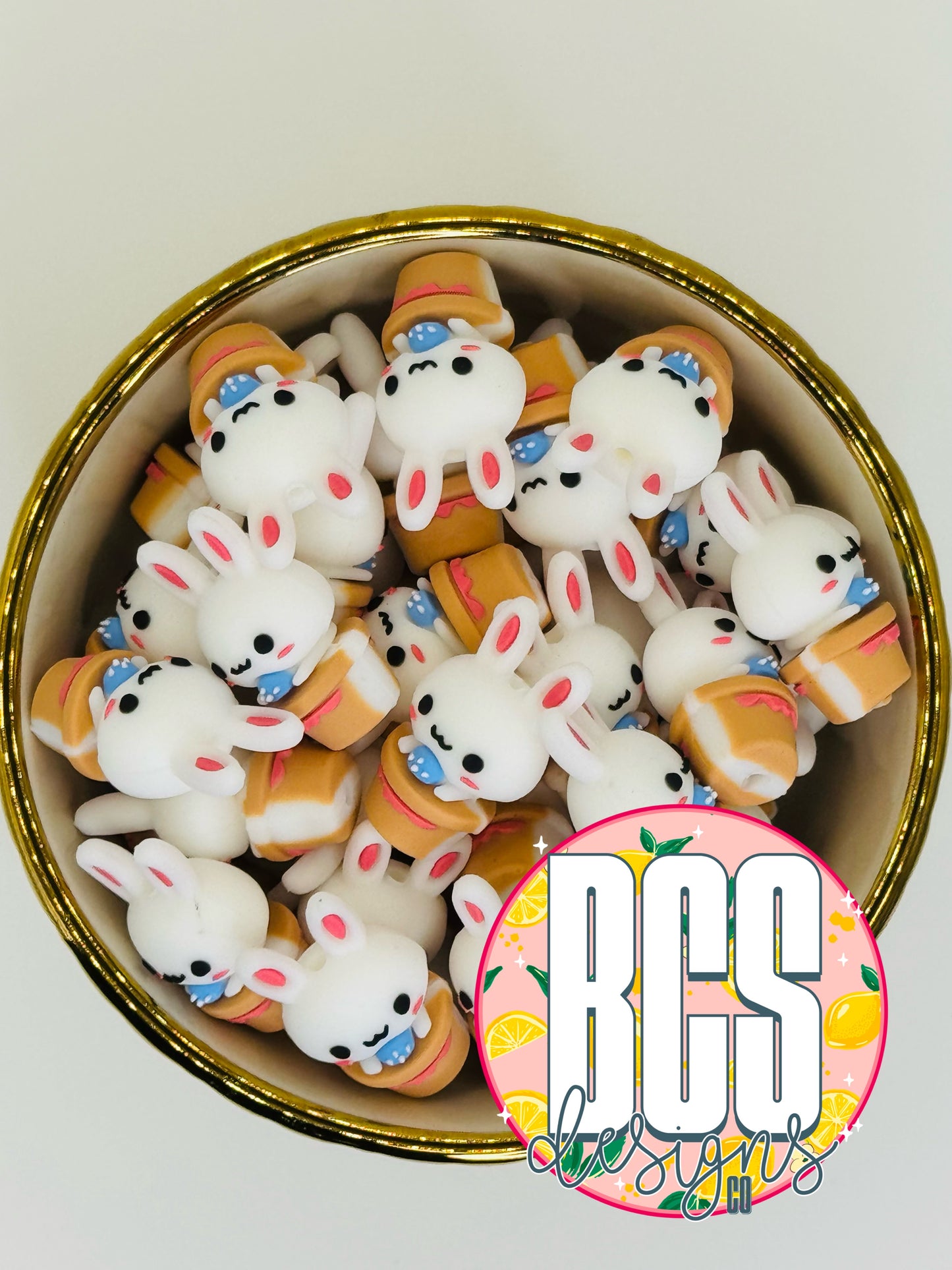 Bunny in Flower Pot Focal