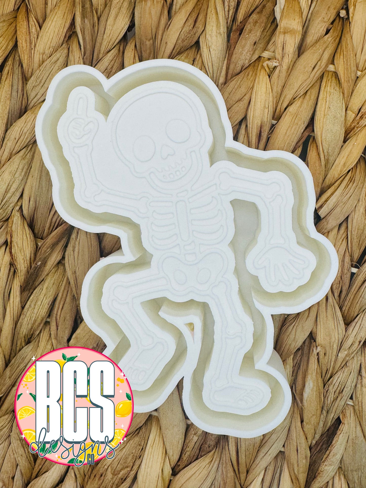 Dancing Skelly Freshie Mold - BCS EXCLUSIVE