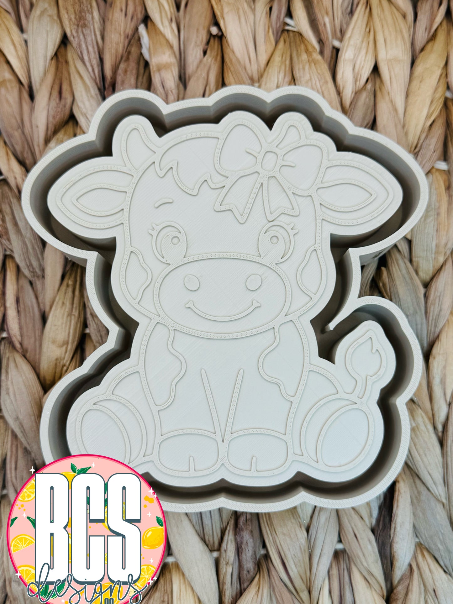 Dolly Mae w/ Bow Freshie Mold - BCS EXCLUSIVE