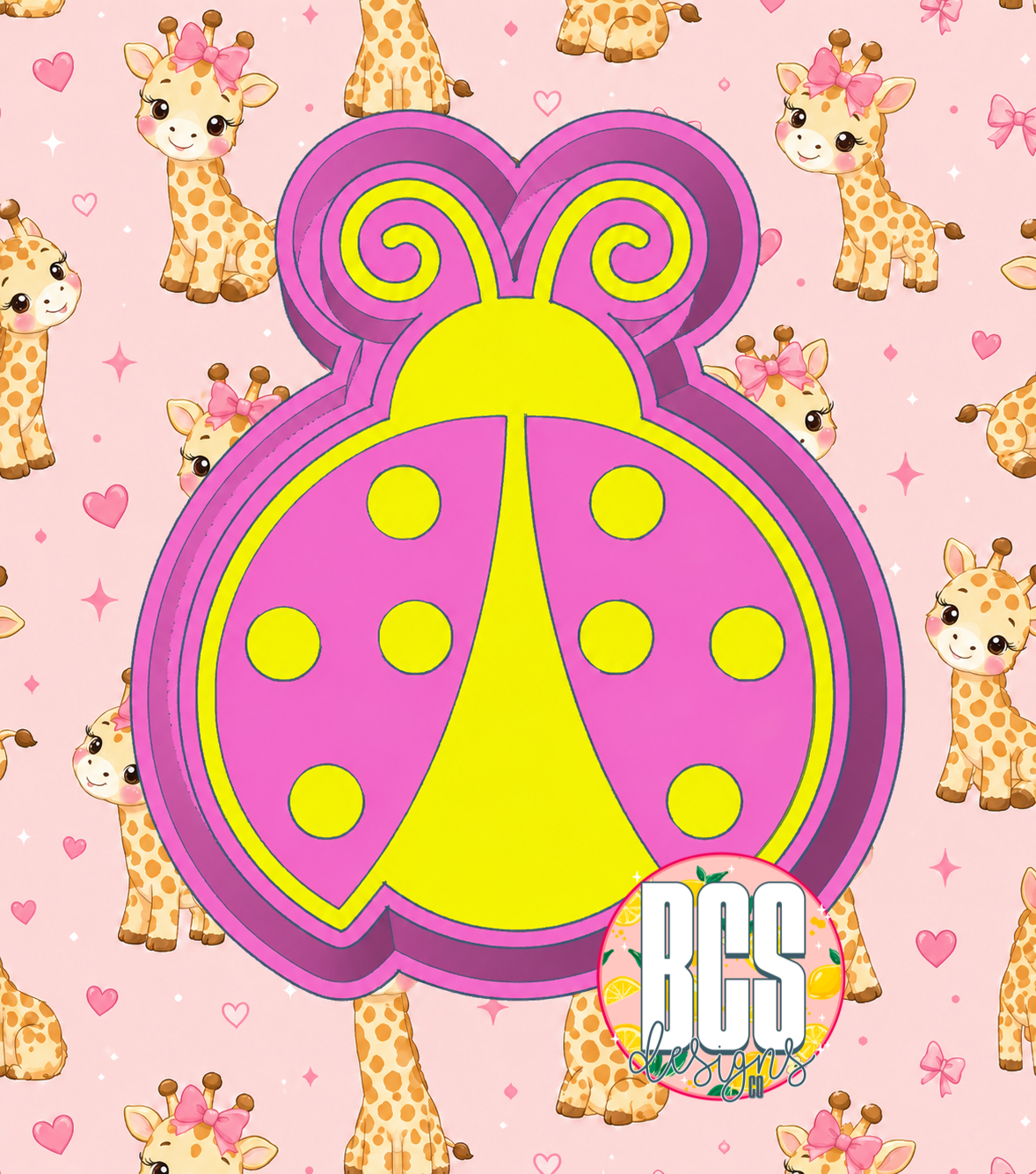 Lacey the Lady Bug Freshie Mold