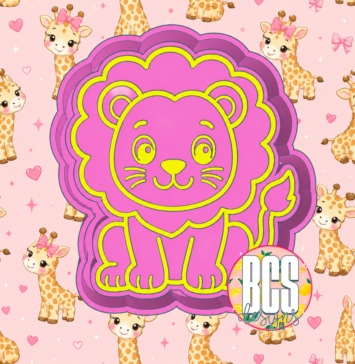 Lona the Lion Freshie Mold - BCS EXCLUSIVE