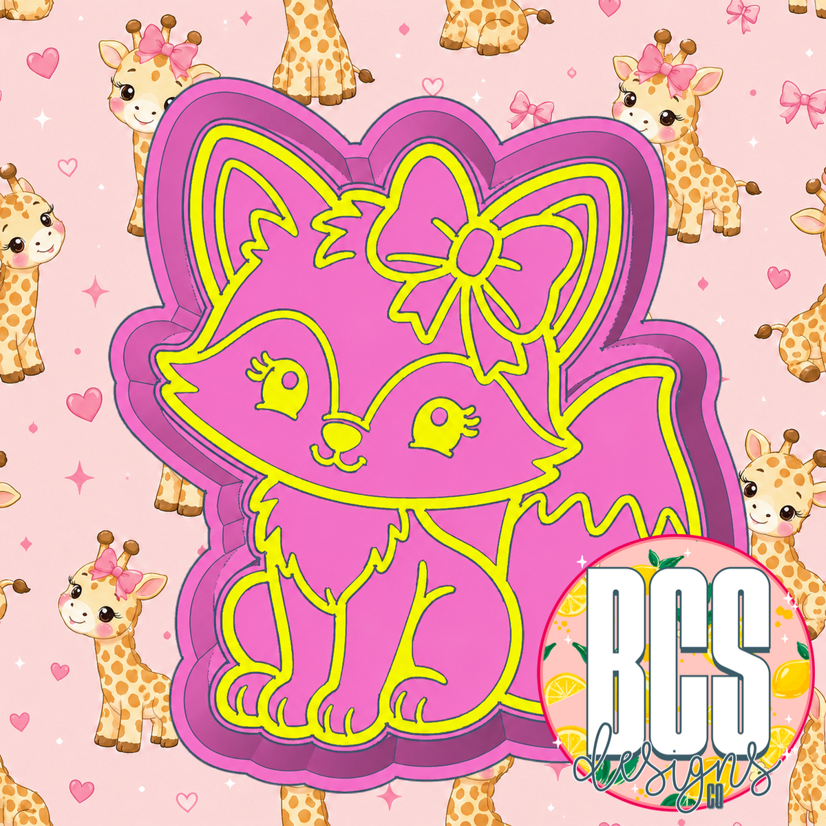 Foxy the Fox Freshie Mold - BCS EXCLUSIVE