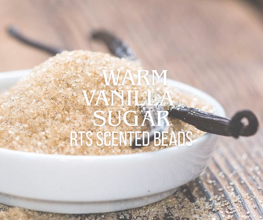 RTS Warm Vanilla Sugar Scented Beads