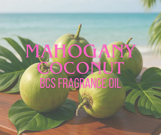 Mahogany Coconut Premium Fragrance Oil