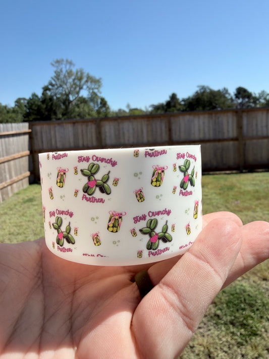 Pickle Balloon Dog Cup Boot (Disco Cowgirl Exclusive)