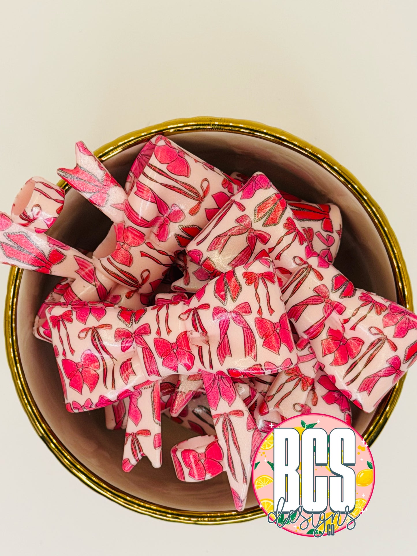 Bow Obsession OPAL Straw Topper EXCLUSIVE (Collab)