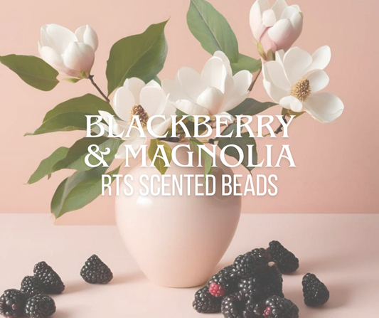 RTS Blackberry & Magnolia Scented Beads