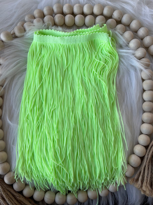 6 inch lime sherbet Fringe