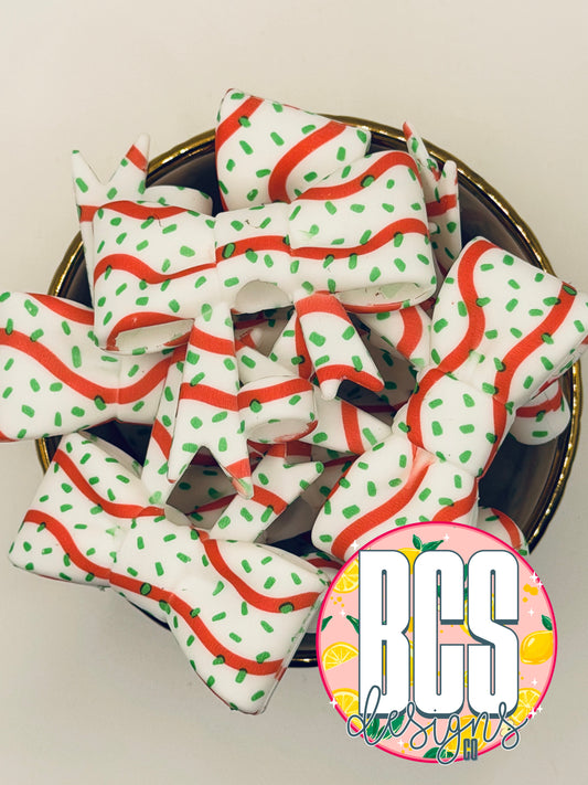 Lil Tree Cake Bow Straw Topper EXCLUSIVE