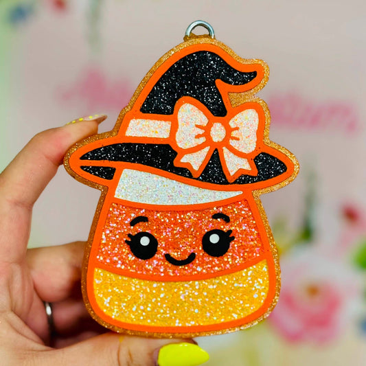 Cutie Corn with Witch Hat Freshie Mold - BCS EXCLUSIVE