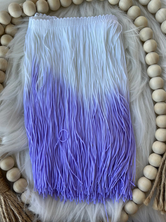 6 inch lavender ice  Fringe