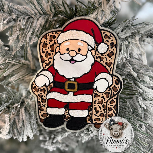 Santa in Chair Freshie Mold - BCS EXCLUSIVE 86