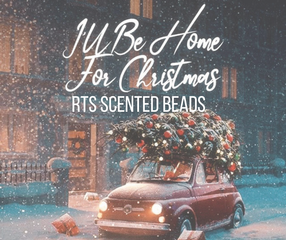 RTS I’ll Be Home For Christmas Scented Freshie Beads