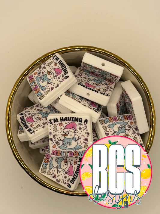 Having A Meltdown Focal Bead EXCLUSIVE