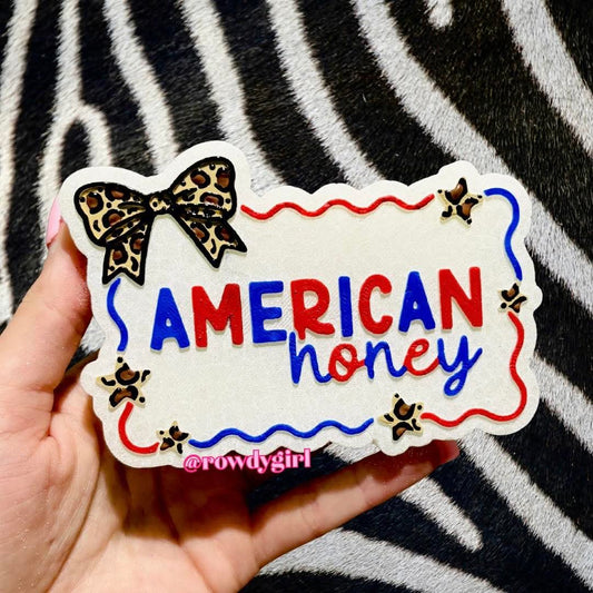 American Honey Freshie Mold - 7