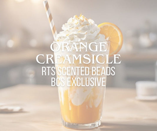 RTS Orange Creamsicle Scented Beads