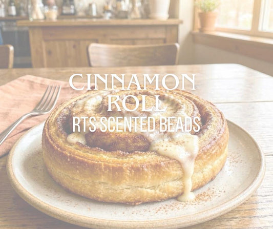 RTS Cinnamon Roll Scented Beads