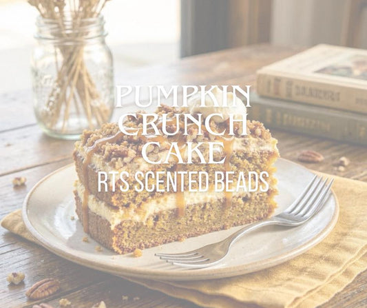 RTS Pumpkin Crunch Cake Scented Beads