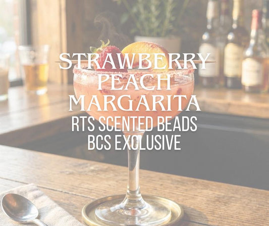 RTS Strawberry Peach Margarita Scented Beads