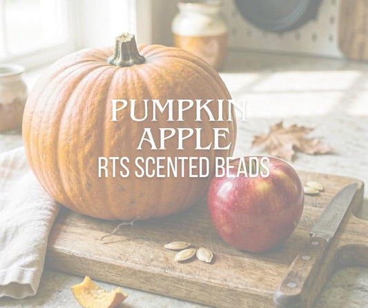 RTS Pumpkin Apple Scented Beads