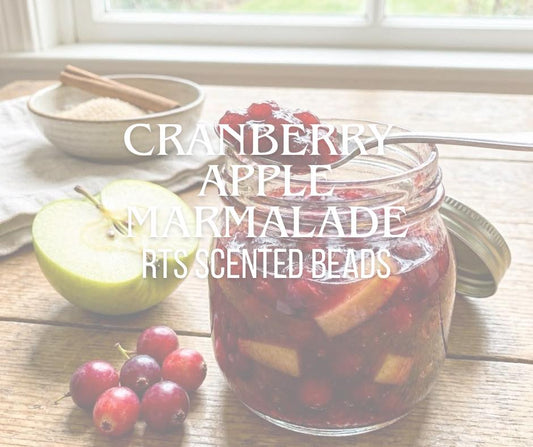 RTS Cranberry Apple Marmalade Scented Freshie Beads