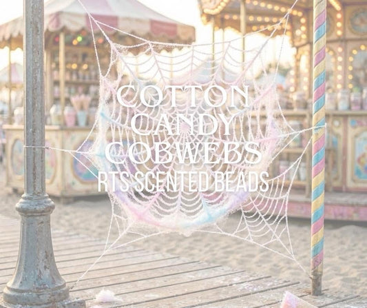 RTS Cotton Candy Cobwebs Scented Beads