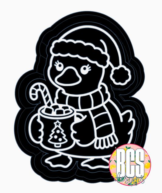 Christmas Eleanor Freshie Mold - BCS EXCLUSIVE