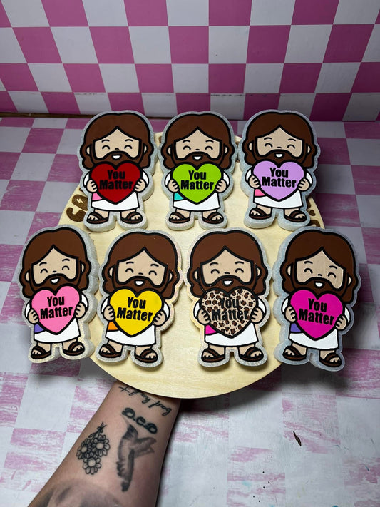 Jesus You Matter Freshie Mold - 6