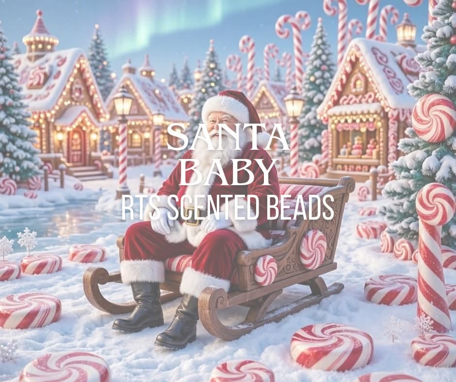 RTS Santa Baby Scented Beads