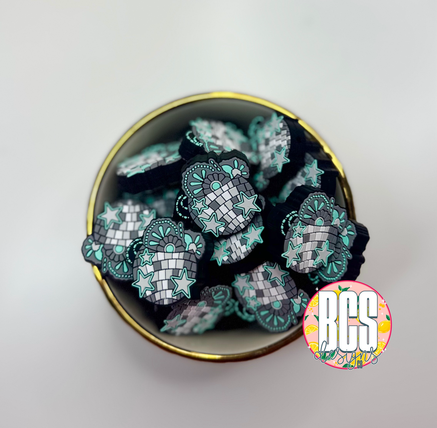 Western Disco Focal Bead BCS EXCLUSIVE